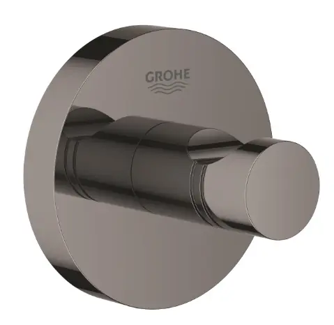 Grohe Essentials Fürdőköpeny akasztó, hard graphite, 40364A01 Biztonságos vásárlás