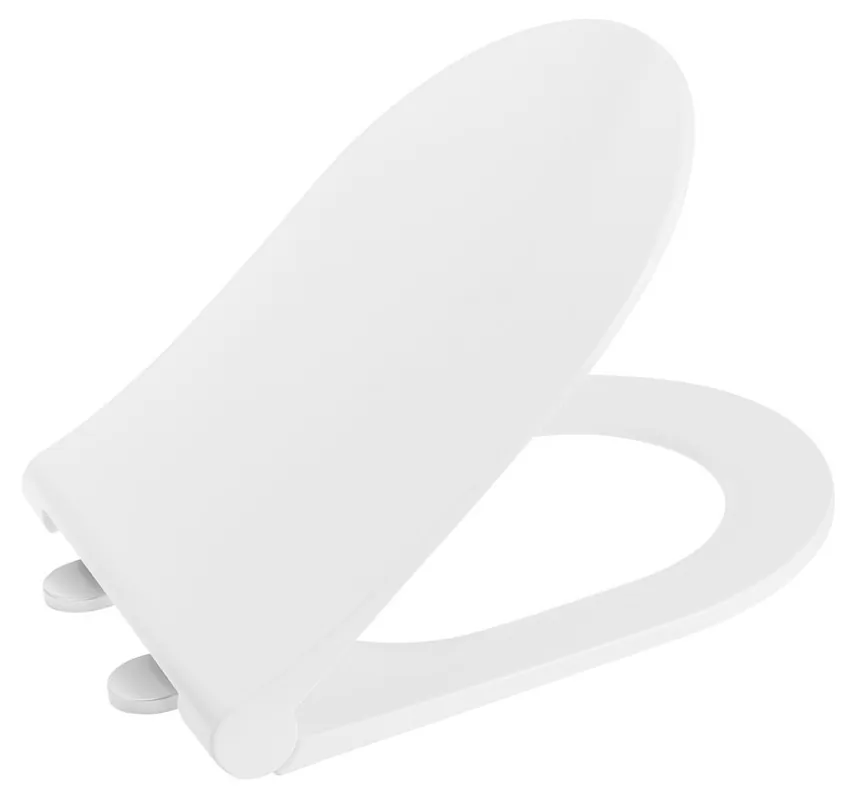 Árengedmény WC ülőke, Sapho, Avva Slim 100787, soft close - lassú záródású, fehér
