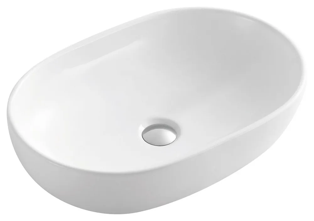 Expressz szállítás Mosdó, Sapho, Caleo CA590, pultra ültethető, csaplyuk nélkül, 61 cm