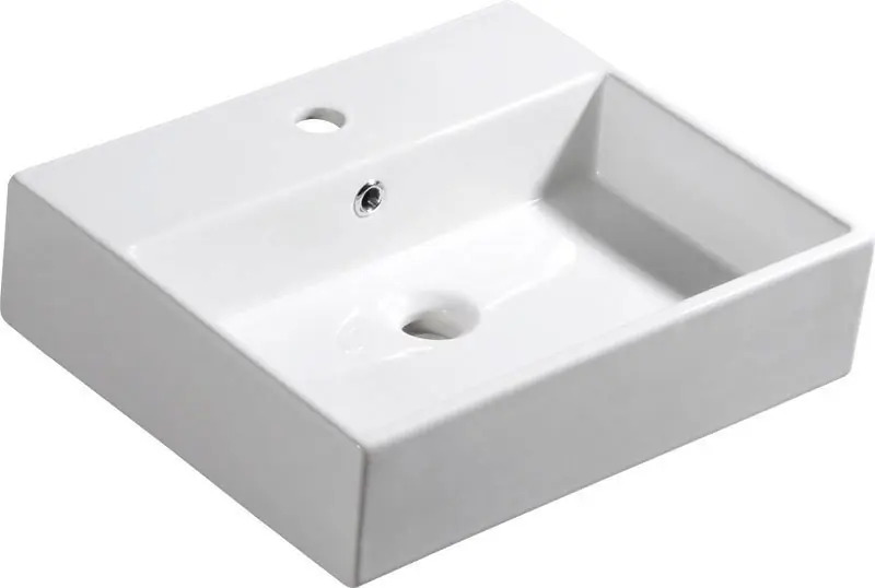 Biztonságos vásárlás Mosdó, Sapho, Isvea Purity 10PL50050, falra szerelhető, csaplyukkal, 50 cm