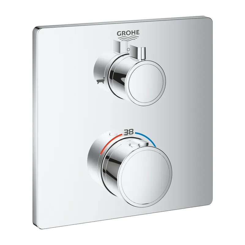Grohe, Grohtherm falsík alatti termosztátos kád és zuhany csaptelep, 2 utas, 24080000 Legnépszerűbb