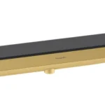 Legkelendőbb Hansgrohe Rainfinity Fali kimenet 500 integrált polc bal oldali zuhanytartó polírozott arany hatású 26843990