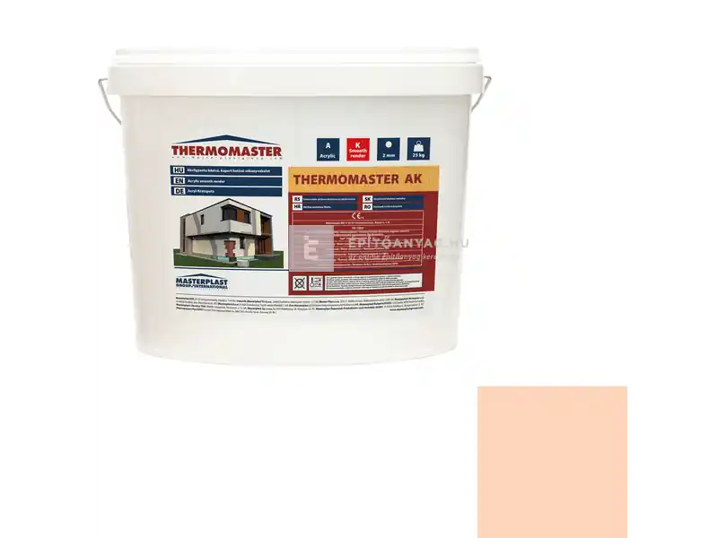 Biztonságos vásárlás Masterplast Thermomaster akril vékonyvakolat, kapart 2 mm 11-E 25 kg