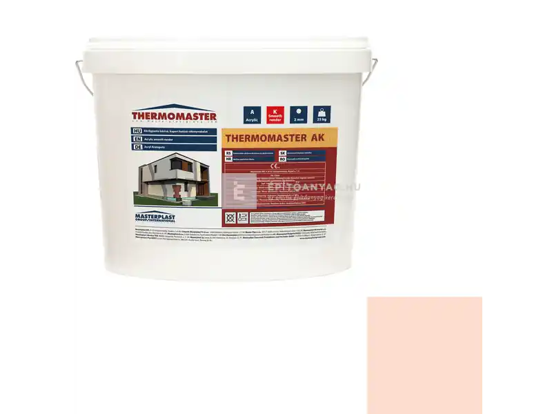 Rendeld meg most Masterplast Thermomaster akril vékonyvakolat, kapart 2 mm 17-F 25 kg