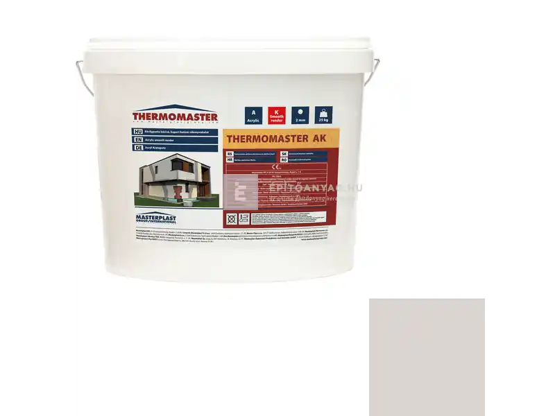 Masterplast Thermomaster akril vékonyvakolat, kapart 2 mm 49-E 25 kg Vedd meg online