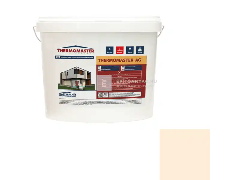 Ne maradj le Masterplast Thermomaster akril vékonyvakolat, gördülőszemcsés 2 mm 02-F 25 kg