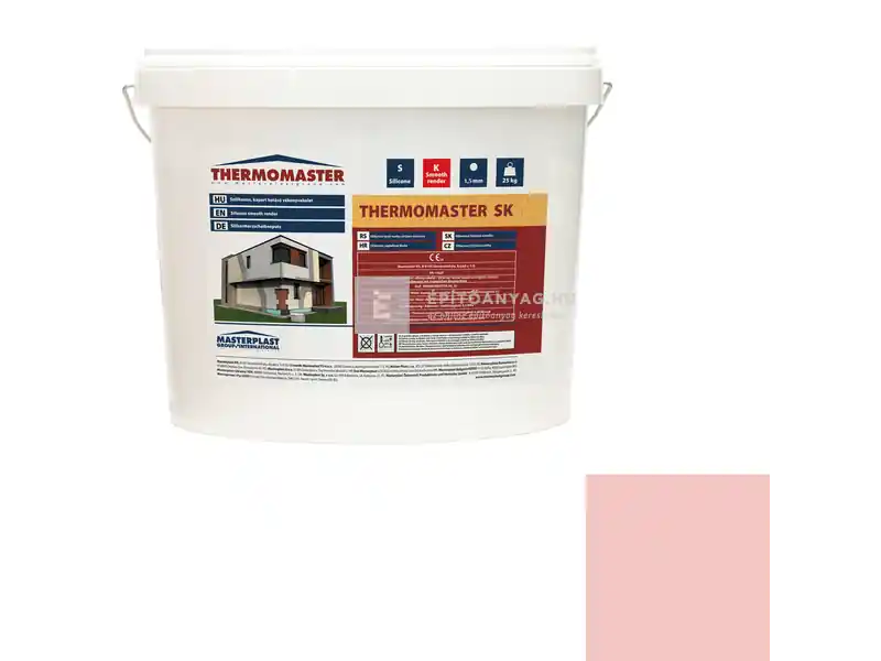 Expressz szállítás Masterplast Thermomaster szilikon vékonyvakolat, kapart 1,5 mm 21-F 25 kg