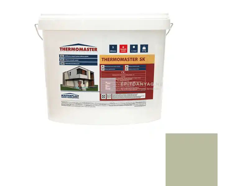 Masterplast Thermomaster szilikon vékonyvakolat, kapart 1,5 mm 42-C 25 kg Gyors szállítás