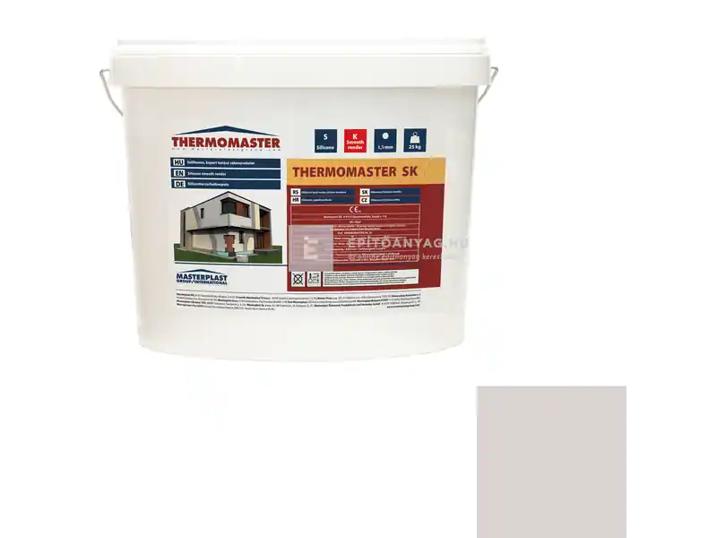 Vedd meg most Masterplast Thermomaster szilikon vékonyvakolat, kapart 1,5 mm 49-E 25 kg