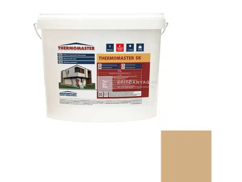 Exkluzív ajánlat Masterplast Thermomaster szilikon vékonyvakolat, kapart 1,5 mm 47-C 25 kg
