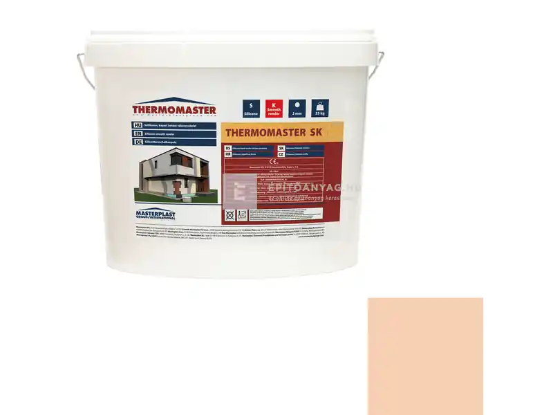 Ajánlat Masterplast Thermomaster szilikon vékonyvakolat, kapart 2 mm 08-C 25 kg