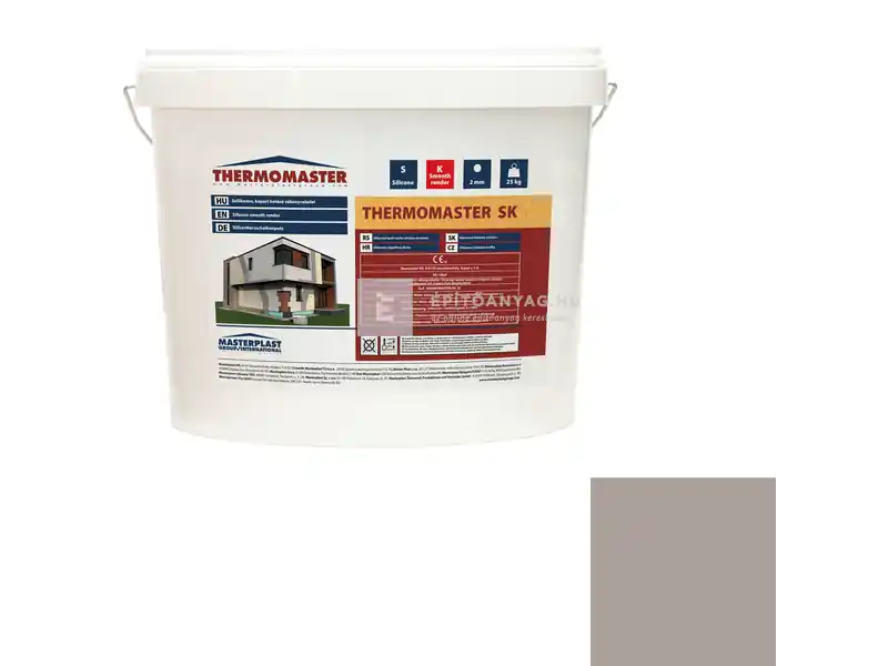 Masterplast Thermomaster szilikon vékonyvakolat, kapart 2 mm 49-C 25 kg Legkelendőbb