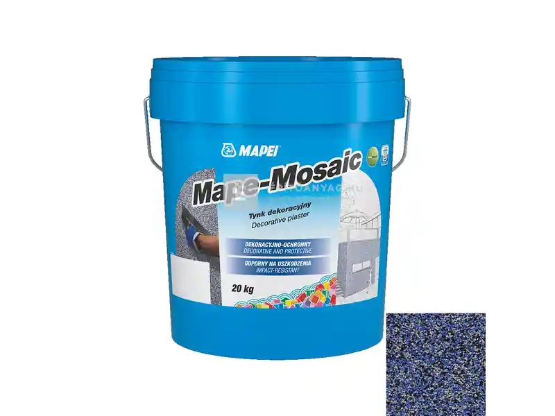 Népszerű Mapei Mape-Mosaic díszítővakolat 1,6 mm zafír 20 kg