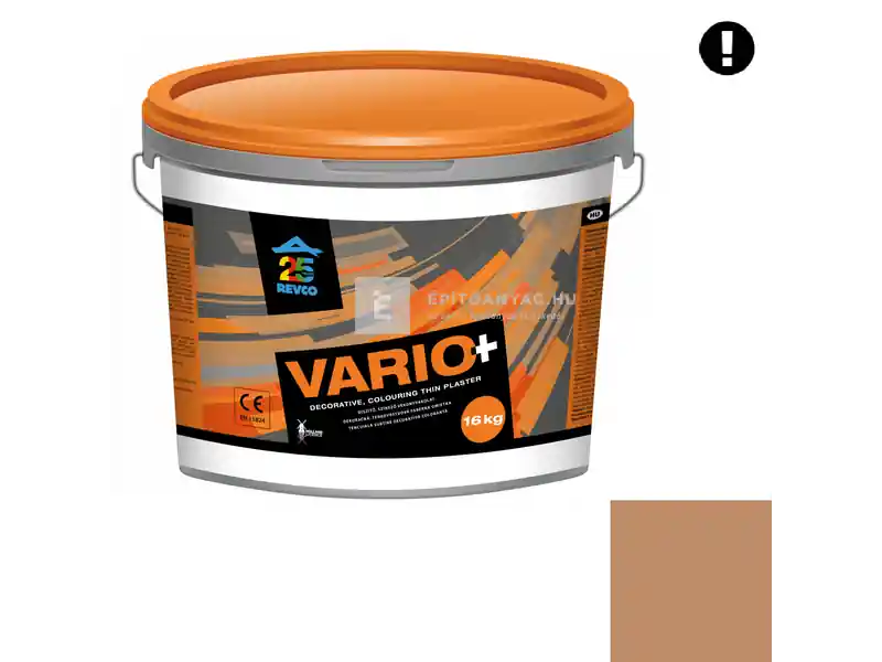 Szuper ajánlat Revco Vario+ Spachtel kapart vékonyvakolat 1 mm mocca 4 16 kg
