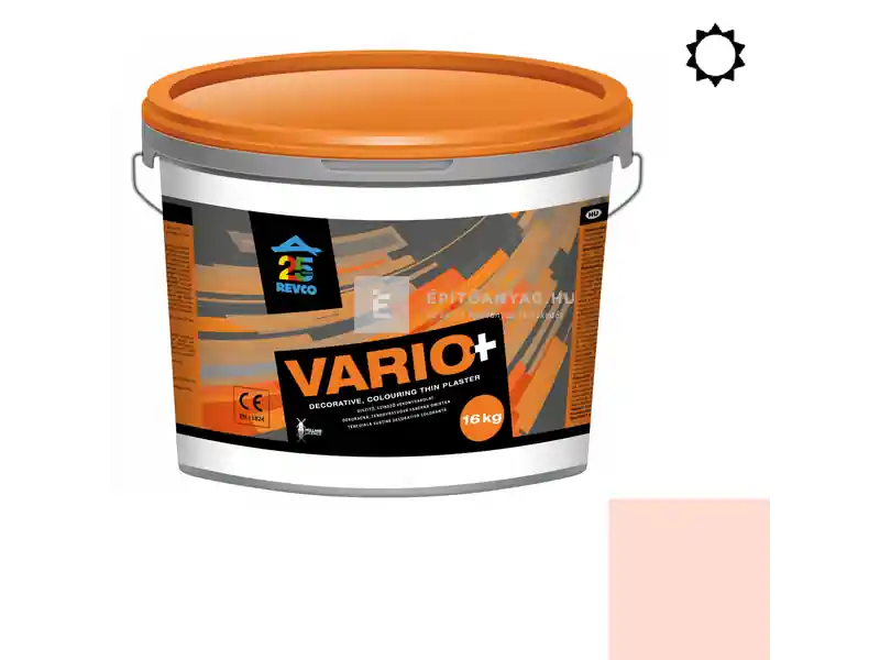 Alacsony ár Revco Vario+ Spachtel kapart vékonyvakolat 1 mm salmon 1 16 kg