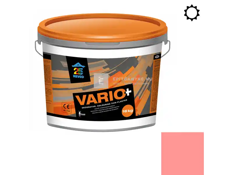 Revco Vario+ Spachtel kapart vékonyvakolat 1 mm scarlet 3 16 kg Gyors szállítás