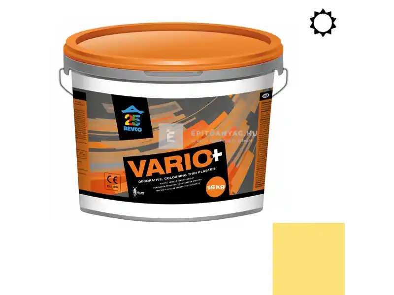 Revco Vario+ Spachtel kapart vékonyvakolat 1 mm sunset 3 16 kg Olcsóbb