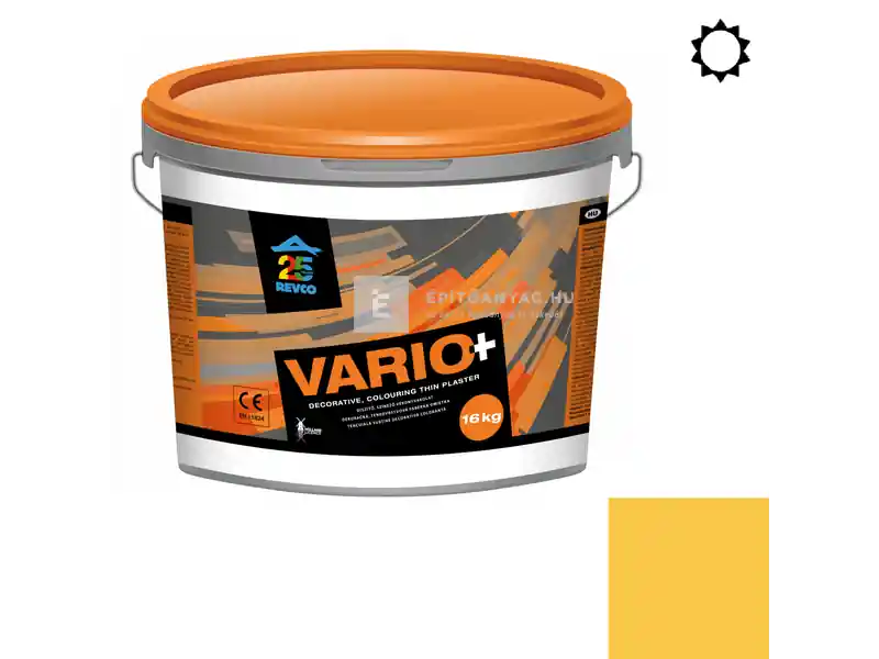 Vásárlói kedvenc Revco Vario+ Spachtel kapart vékonyvakolat 1 mm sunset 5 16 kg