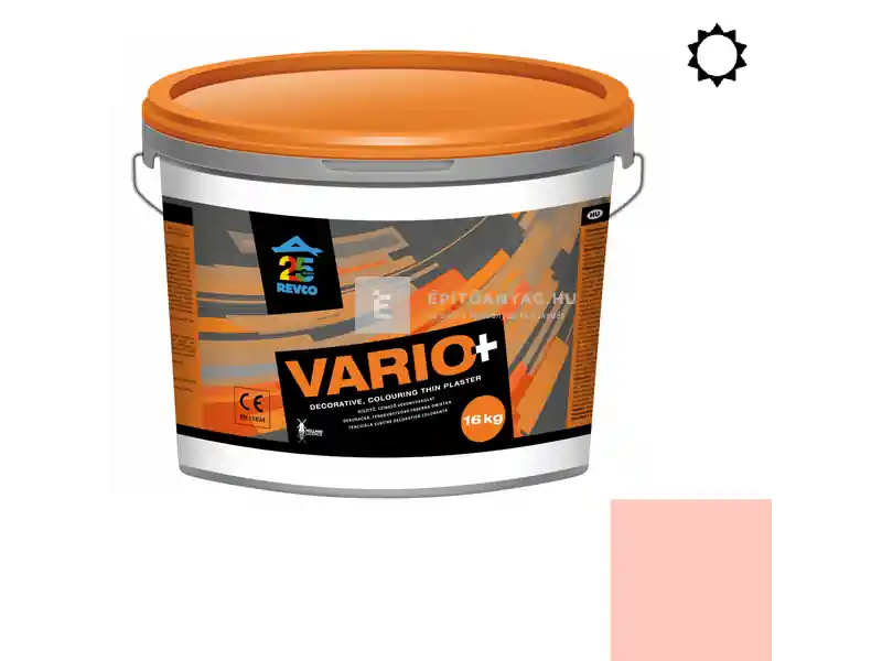Ne maradj le Revco Vario+ Spachtel kapart vékonyvakolat 1,5 mm salmon 2 16 kg