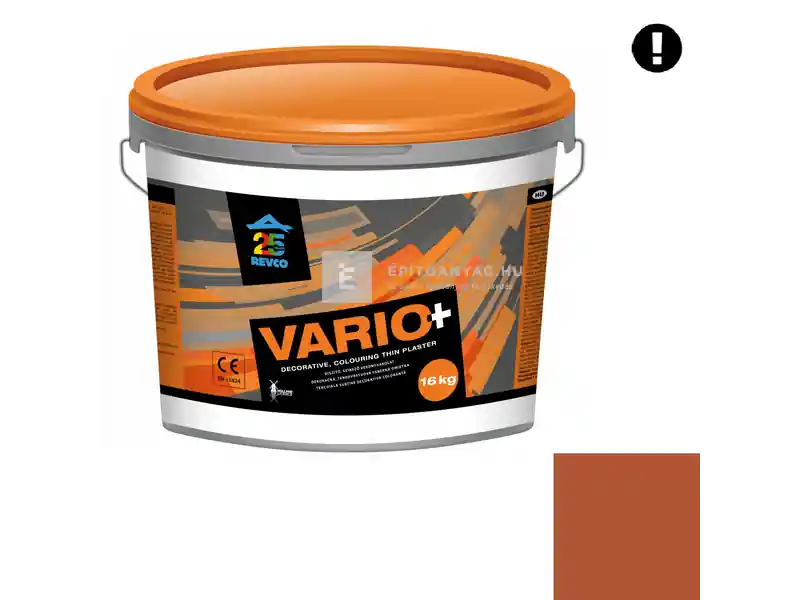 Különleges ajánlat Revco Vario+ Spachtel kapart vékonyvakolat 1,5 mm cacao 5 16 kg