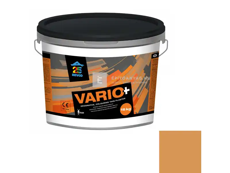 Revco Vario+ Struktúra gördülőszemcsés vékonyvakolat 2 mm caramel 4 16 kg Ne maradj le