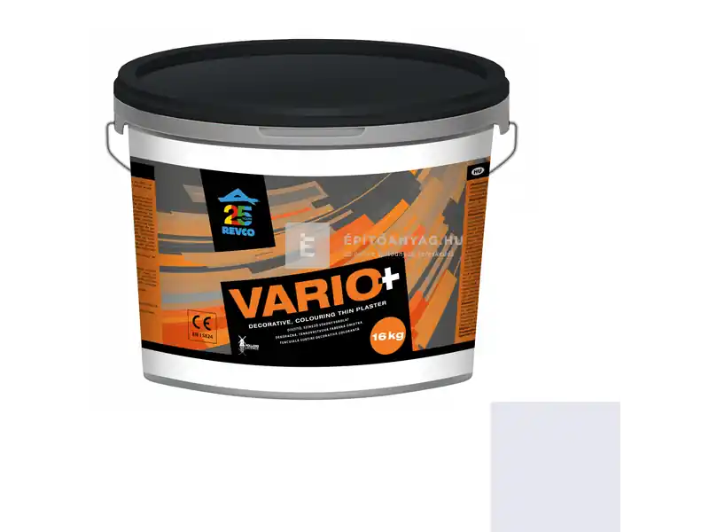 Revco Vario+ Struktúra gördülőszemcsés vékonyvakolat 2 mm grafit 3 16 kg Gyors kiszállítás