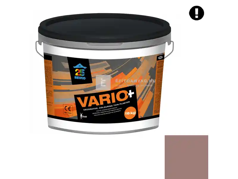 Revco Vario+ Struktúra gördülőszemcsés vékonyvakolat 3 mm melange 4 16 kg Ne maradj le