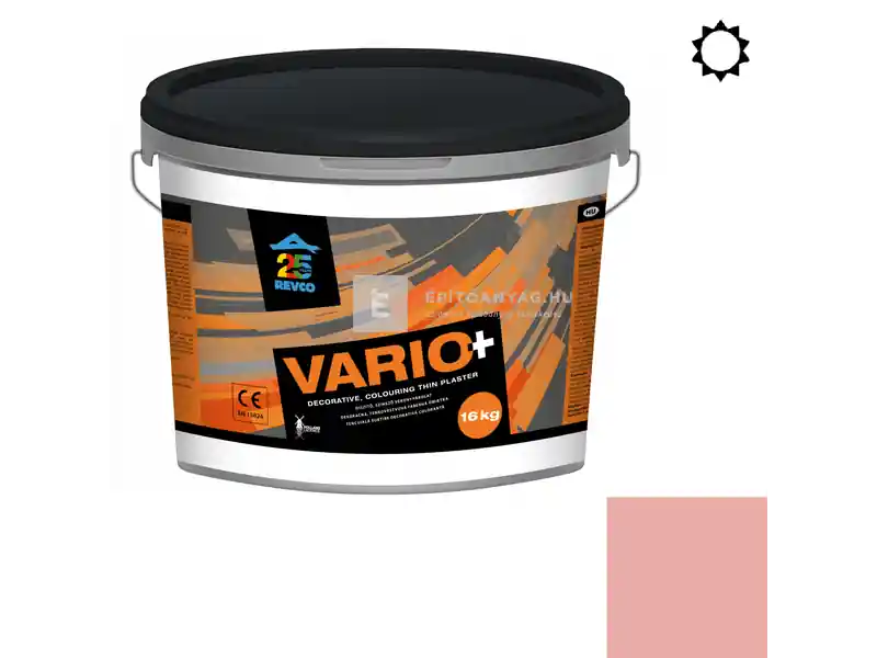 Revco Vario+ Struktúra gördülőszemcsés vékonyvakolat 3 mm rouge 2 16 kg Utolsó esély
