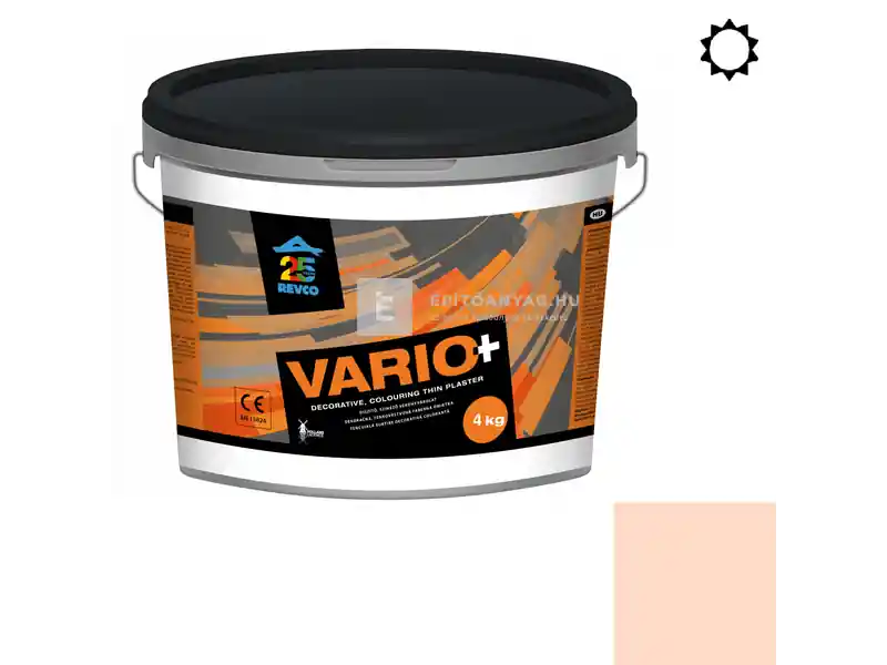 Akciós ár Revco Vario+ Struktúra gördülőszemcsés vékonyvakolat 2 mm coral 1 4 kg