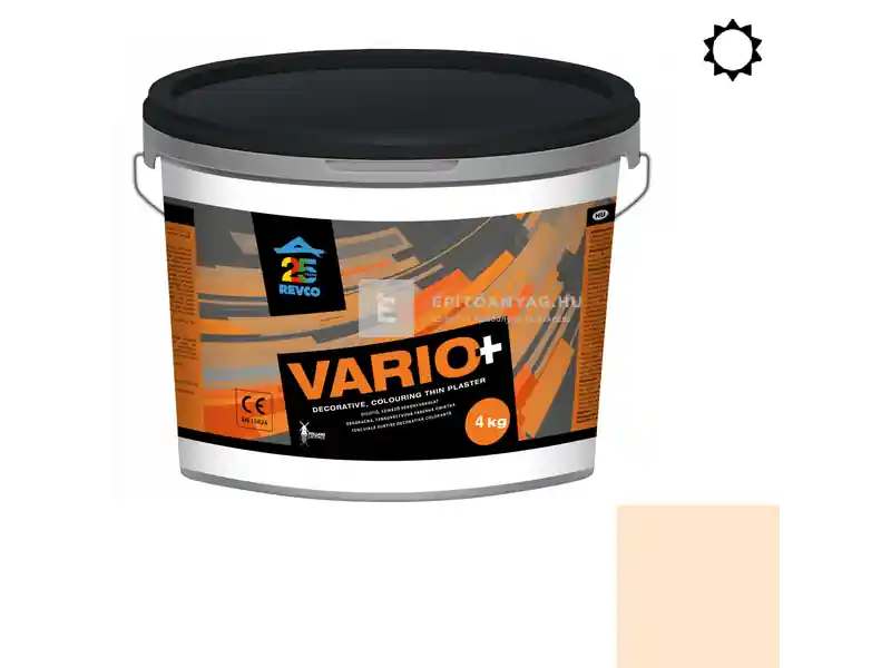 Azonnali szállítás Revco Vario+ Struktúra gördülőszemcsés vékonyvakolat 2 mm parrot 1 4 kg