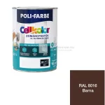 Prémium Poli-Farbe Cellkolor matt zománcfesték RAL 8016 barna 0,8 l