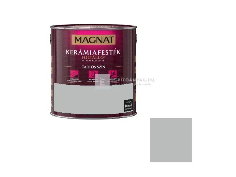 Magnat Ceramic beltéri falfesték CM3 ezüstös gránit 2,5 l Rendeld meg most