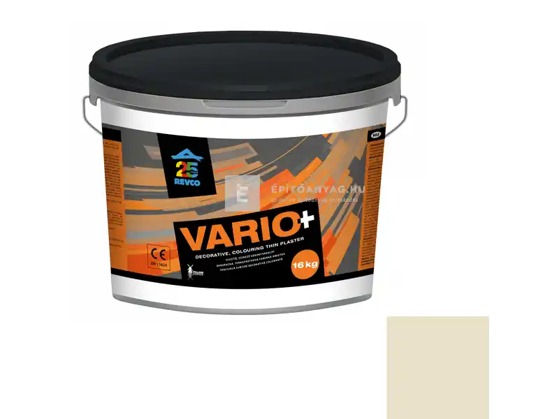 Revco Vario+ Struktúra gördülőszemcsés vékonyvakolat 2 mm hummus 16 kg Kiárusítás