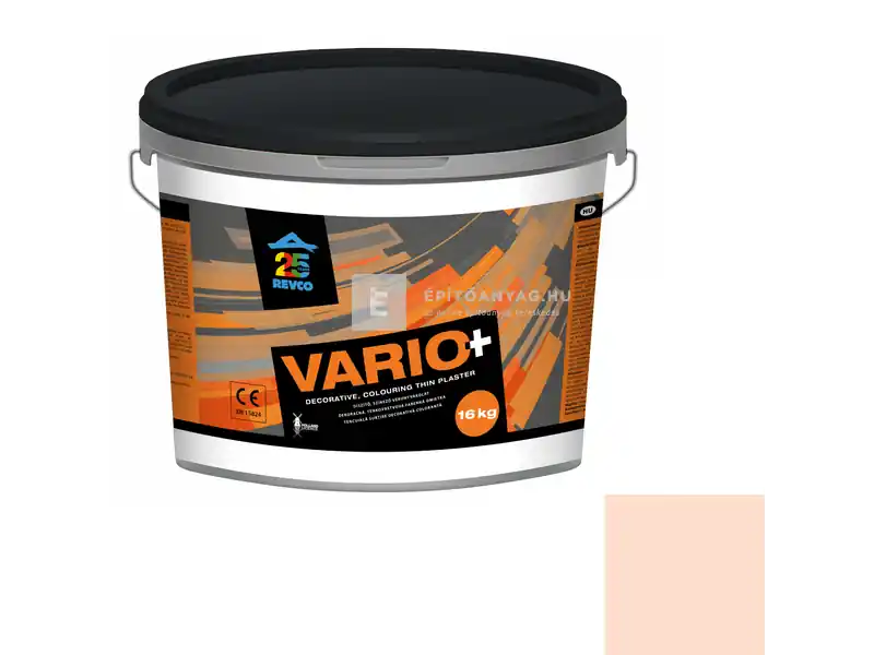 Revco Vario+ Struktúra gördülőszemcsés vékonyvakolat 3 mm cashew 16 kg Expressz szállítás