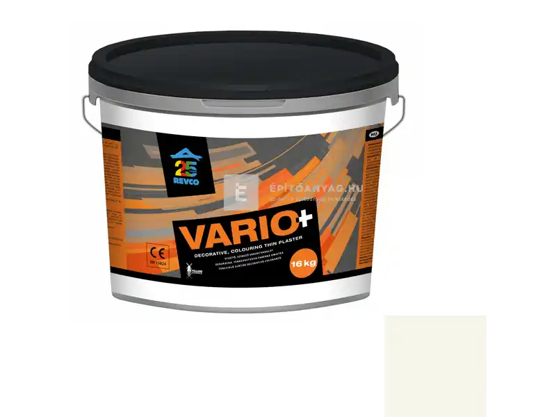 Revco Vario+ Struktúra gördülőszemcsés vékonyvakolat 3 mm snow 16 kg Legnépszerűbb