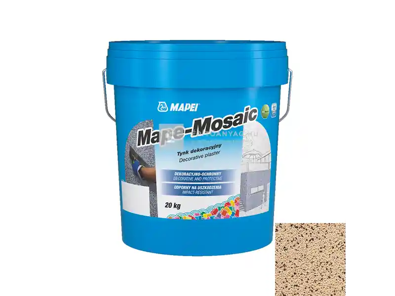 Prémium Mapei Mape-Mosaic díszítővakolat 1,2 mm vanília 20 kg