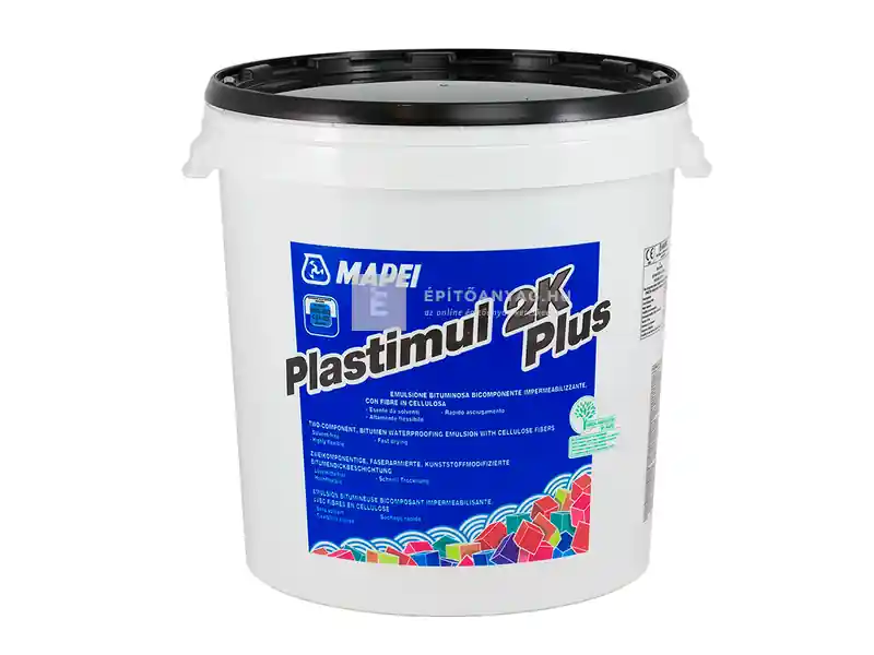 Mapei Plastimul 2K Plus kétkomponensű, bitumenes vízszigetelő massza 30 kg Vásárlói kedvenc