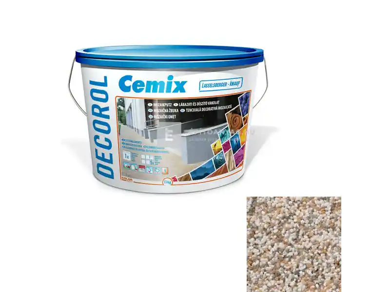 Alacsony ár Cemix 2780 Decorol lábazati és díszítő vakolat OGWWW 15 kg