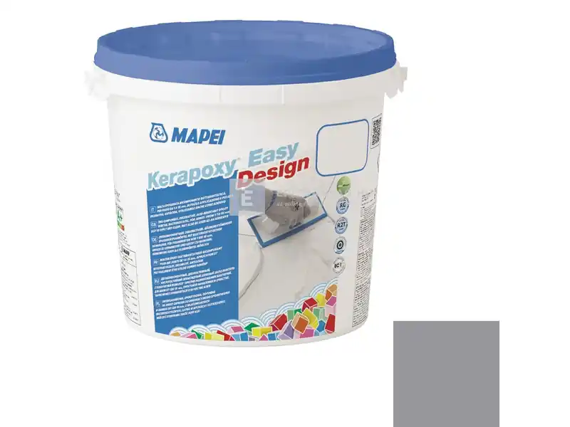 Mapei Kerapoxy Easy Design epoxi fugázó 112 középszürke 3 kg Gyors szállítás