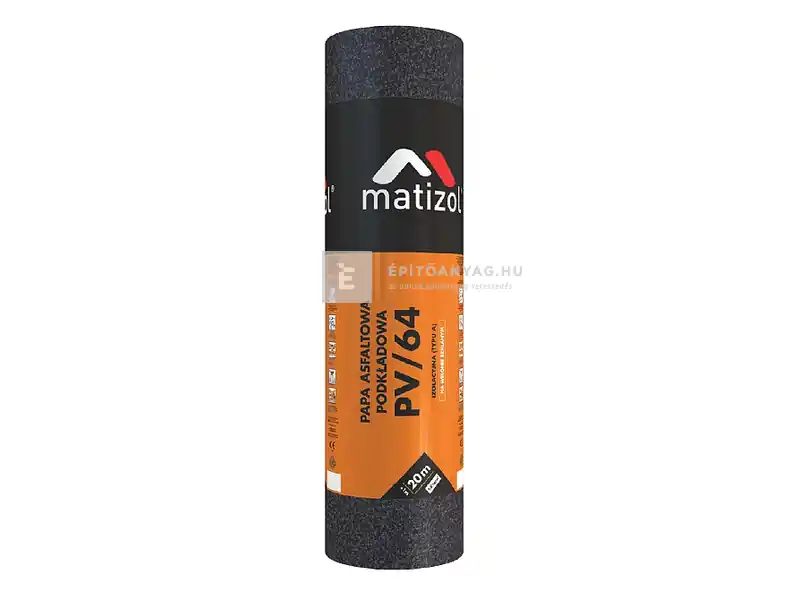 Azonnali szállítás Masterplast Matizol PV64 bitumenes alátétlemez 20 m2