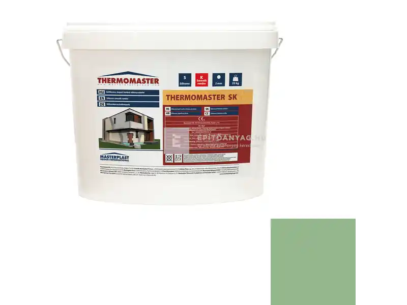 Masterplast Thermomaster szilikon vékonyvakolat, kapart 2 mm 40-C 25 kg Legkelendőbb