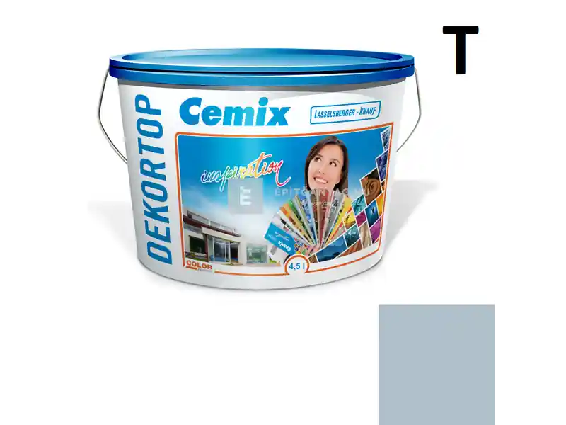 Cemix 2802 DekorTOP diszperziós homlokzatfesték 4739 blue 4,5 l Csak ma