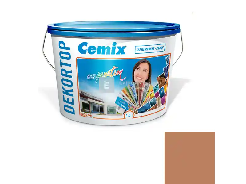 Cemix 2802 DekorTOP diszperziós homlokzatfesték 4967 brown 4,5 l Legkelendőbb