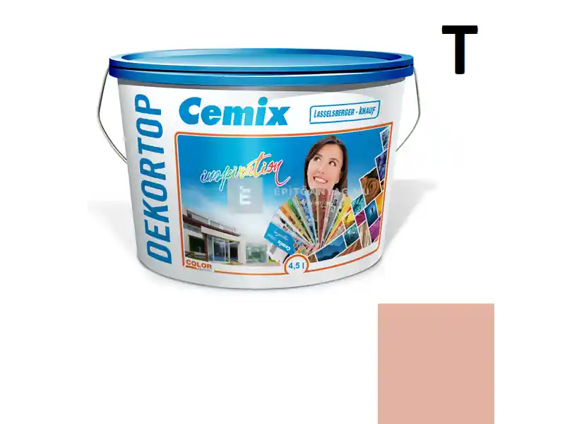 Prémium Cemix 2802 DekorTOP diszperziós homlokzatfesték 5133 rusty 4,5 l