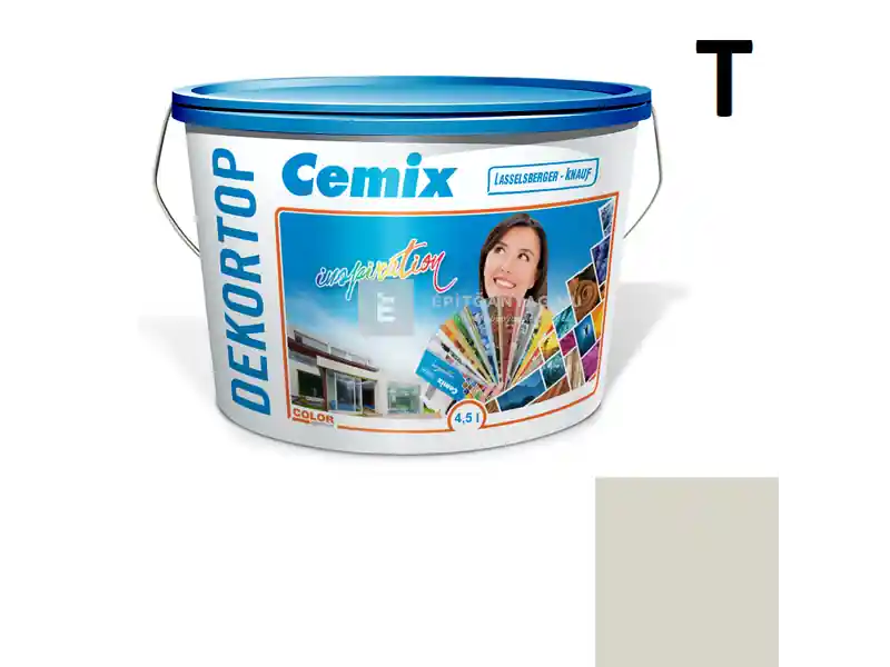 Outlet Cemix 2802 DekorTOP diszperziós homlokzatfesték 5331 rock 4,5 l