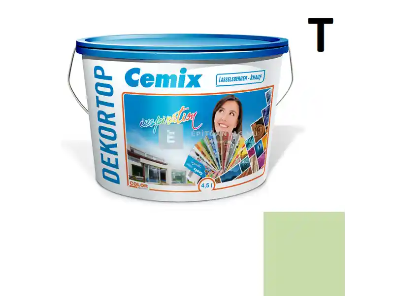 Cemix 2802 DekorTOP diszperziós homlokzatfesték 6525 intense 4,5 l Szuper ajánlat