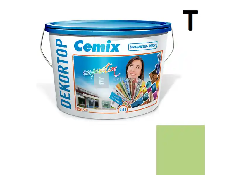Cemix 2802 DekorTOP diszperziós homlokzatfesték 6529 intense 4,5 l Akció