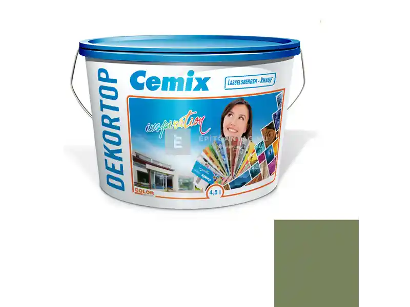 Exkluzív ajánlat Cemix 2802 DekorTOP diszperziós homlokzatfesték 6549 intense 4,5 l