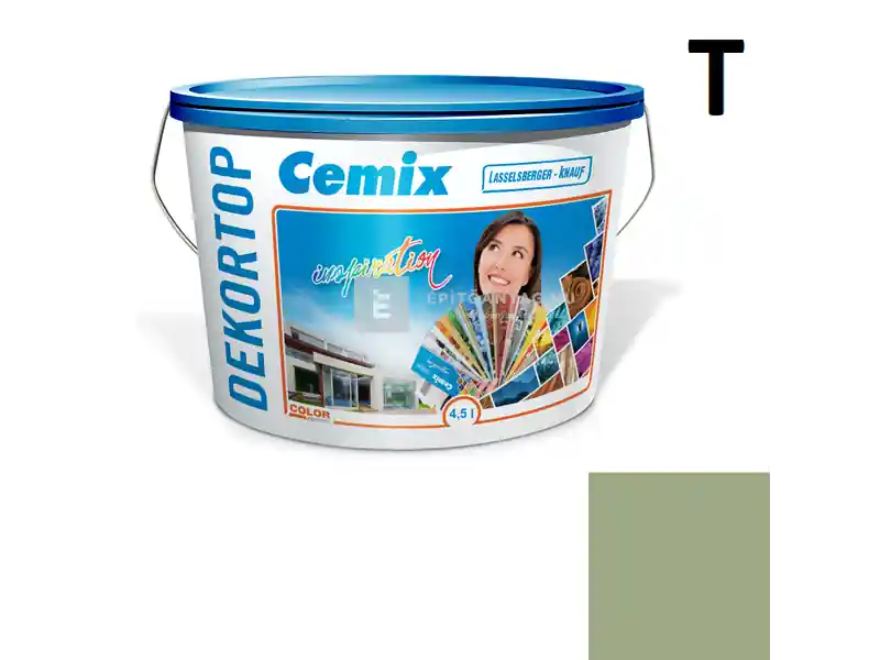 Ajánlat Cemix 2802 DekorTOP diszperziós homlokzatfesték 6555 intense 4,5 l