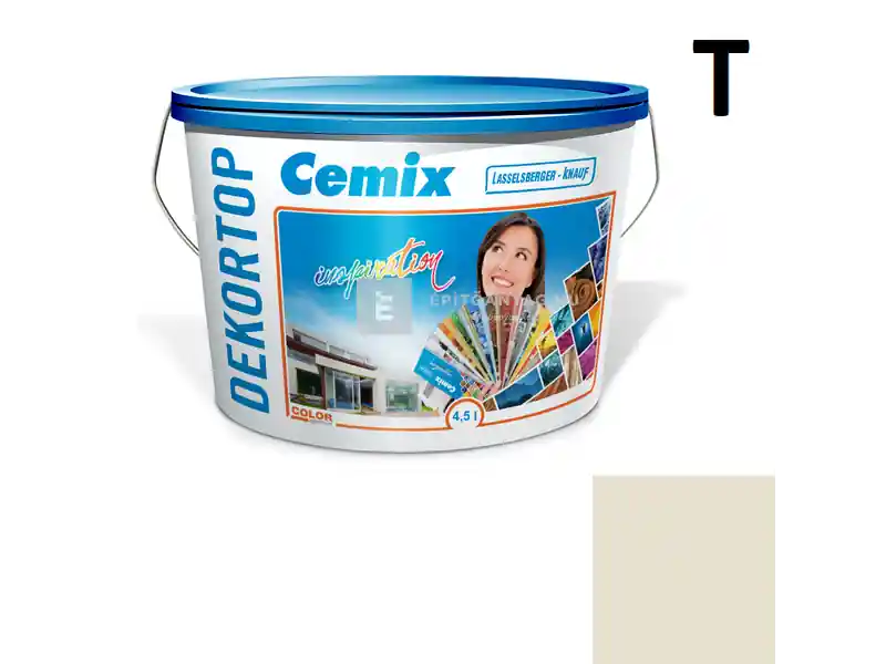 Cemix 2802 DekorTOP diszperziós homlokzatfesték 6921 intense 4,5 l Ne maradj le